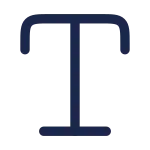 Text SVG Icon